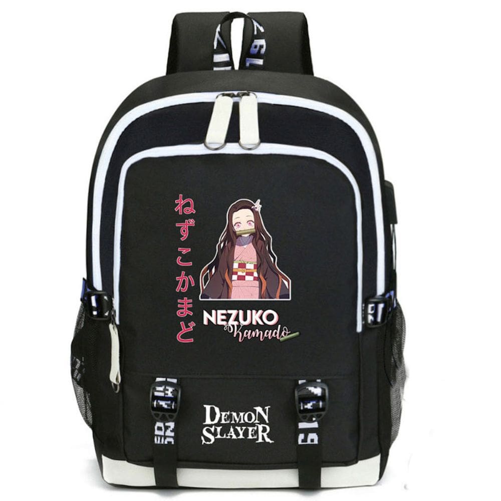 Mochila escolar Demons Slayers Mochila escolar de anime 31x16x45cm
