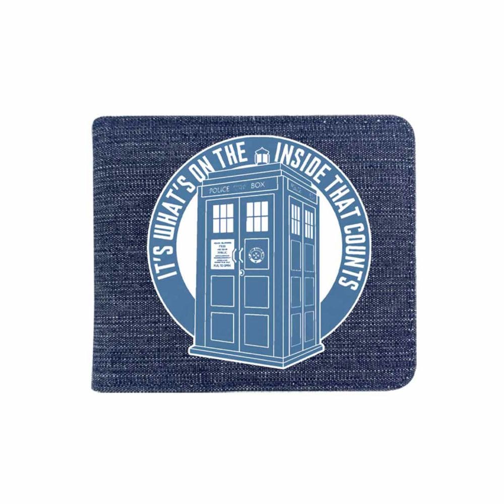 Wallet Doctors Whos Anime Characters Slim BiFold Jeans