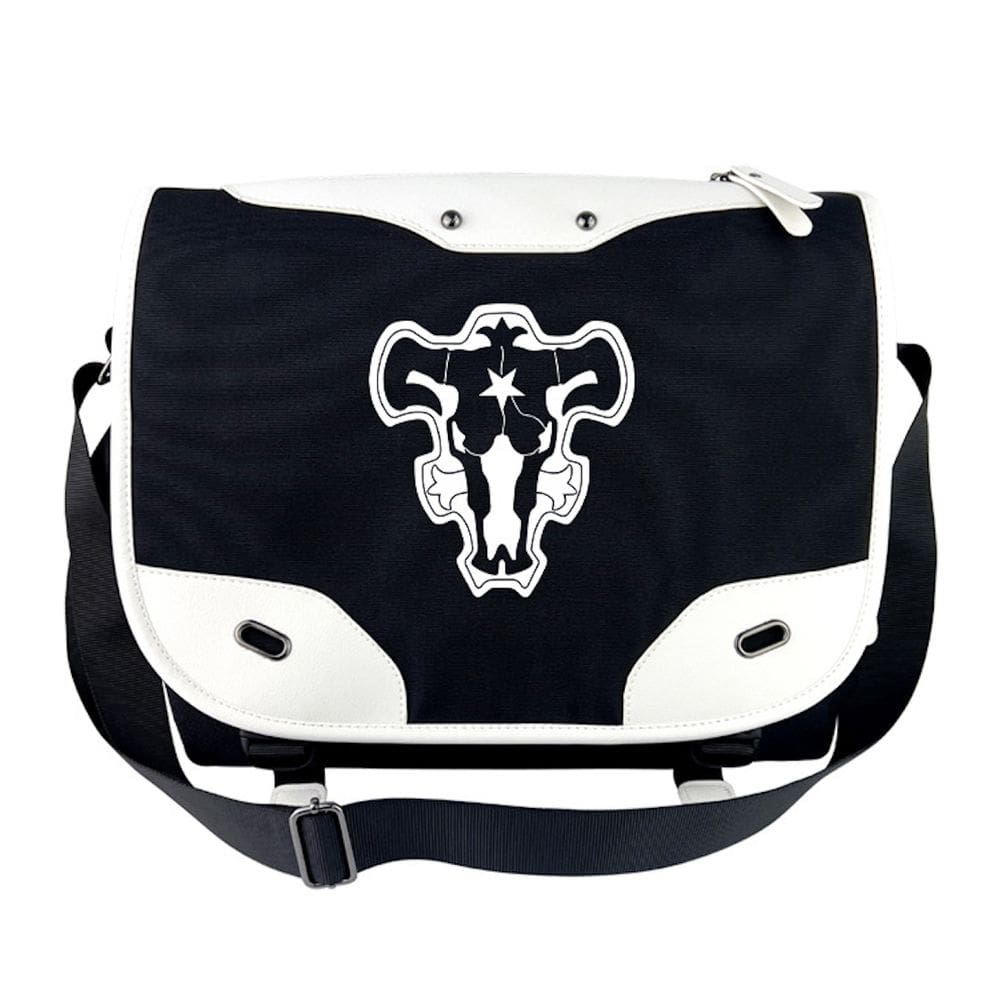 Bolsa de ombro Black Clovers Anime Messenger Bag portátil