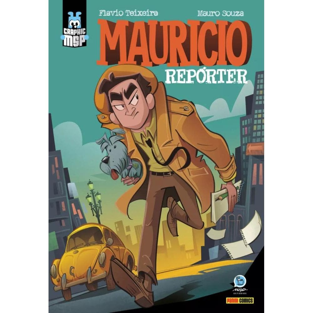 Mauricio: Repórter (Graphic MSP) - Capa Cartão