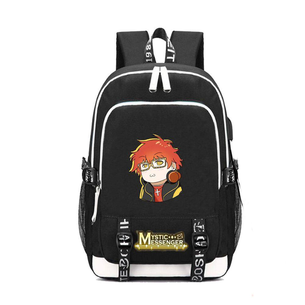 Mochila Mysterioss Messengers para crianças School Oxford 30x15x44cm