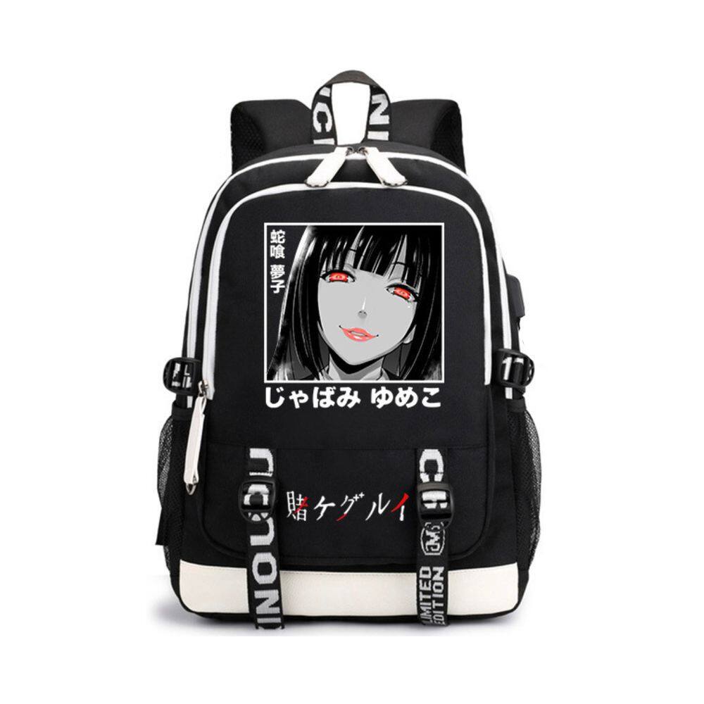 Mochila Kakegurui`s Jabami Yumeko Cartoon Kids School 45cm