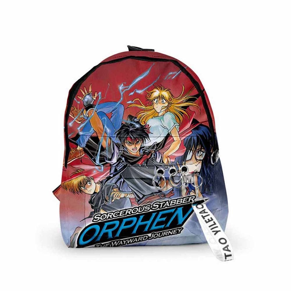 Mochila Sorcerous Stabbers Orphens Cartoon Kids School