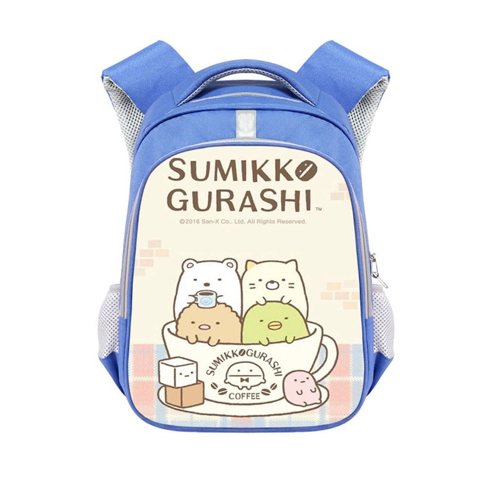 Mochila escolar Sumikkogurashi para crianças em poliéster