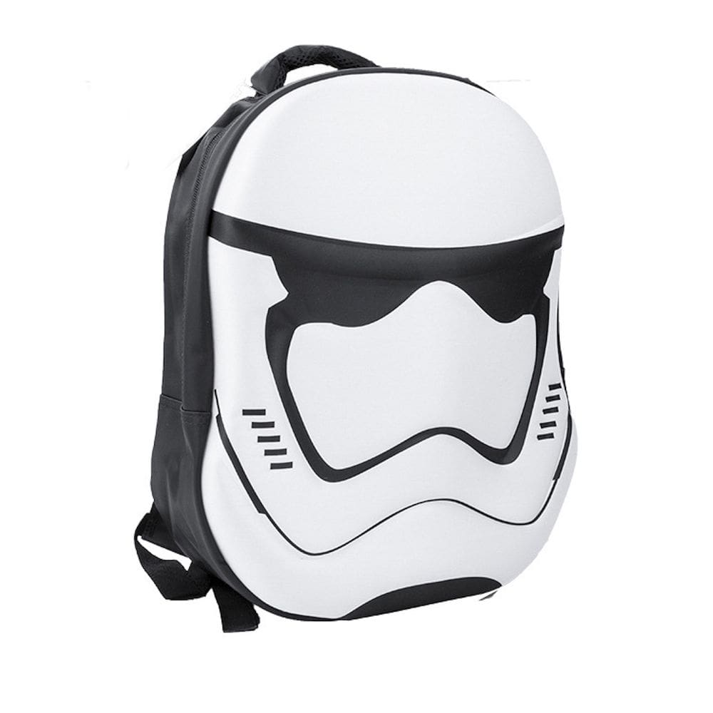 Mochila Storm Trooper Kids School Nylon com impressão 3D 31x14x40cm