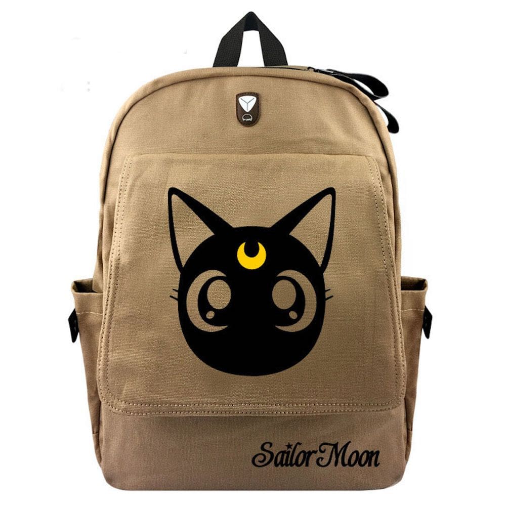 Mochila Sailors Moons Anime School Oxford 30x12x39cm