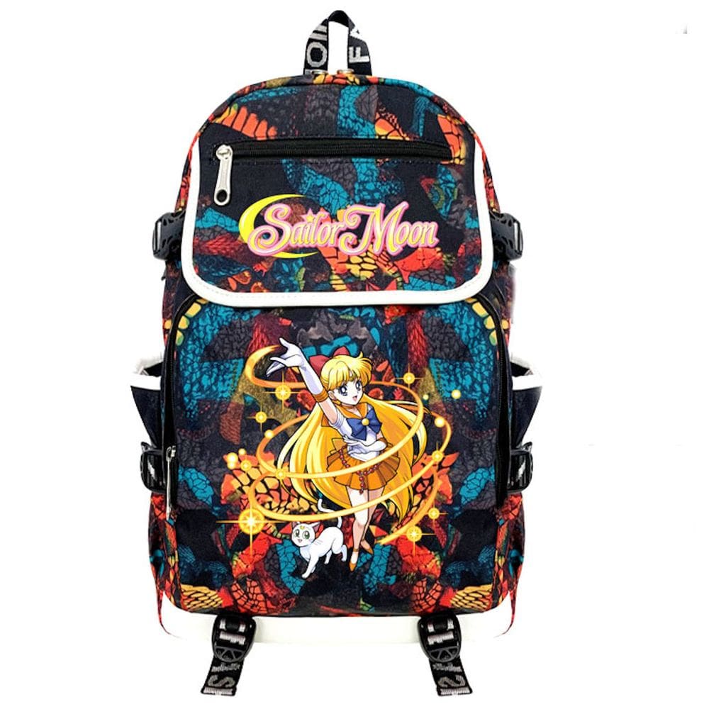 Mochila Sailors Moons Tsukinos Usagis Anime School 47cm