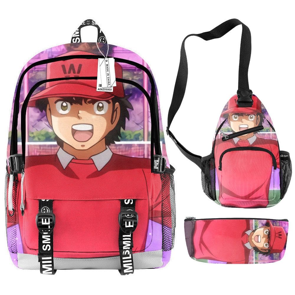 Mochila 3 unidades/lote Captains Ozoras Tsubasas Anime School