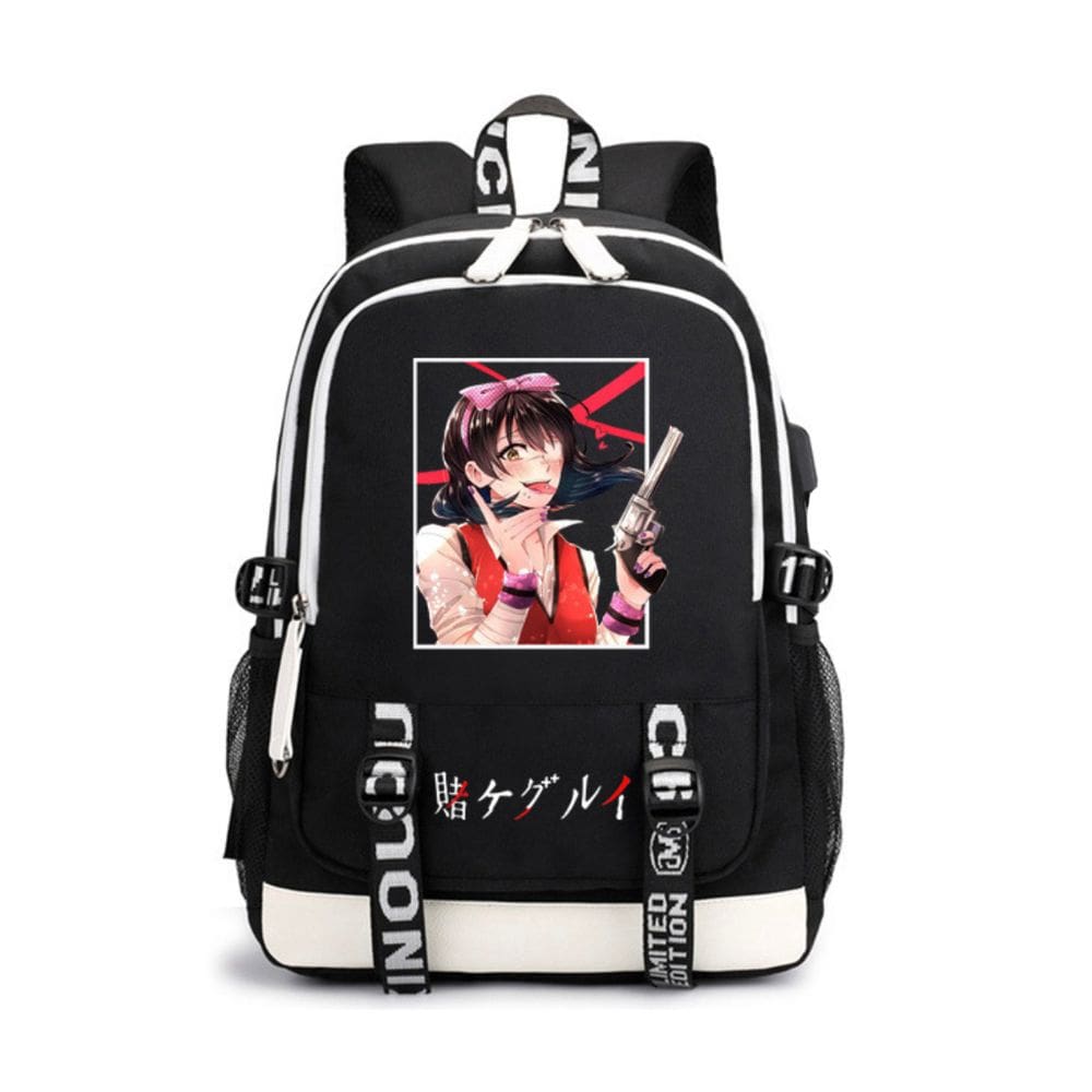 Mochila Kakegurui`s Jabami Yumeko Cartoon Kids School 45cm
