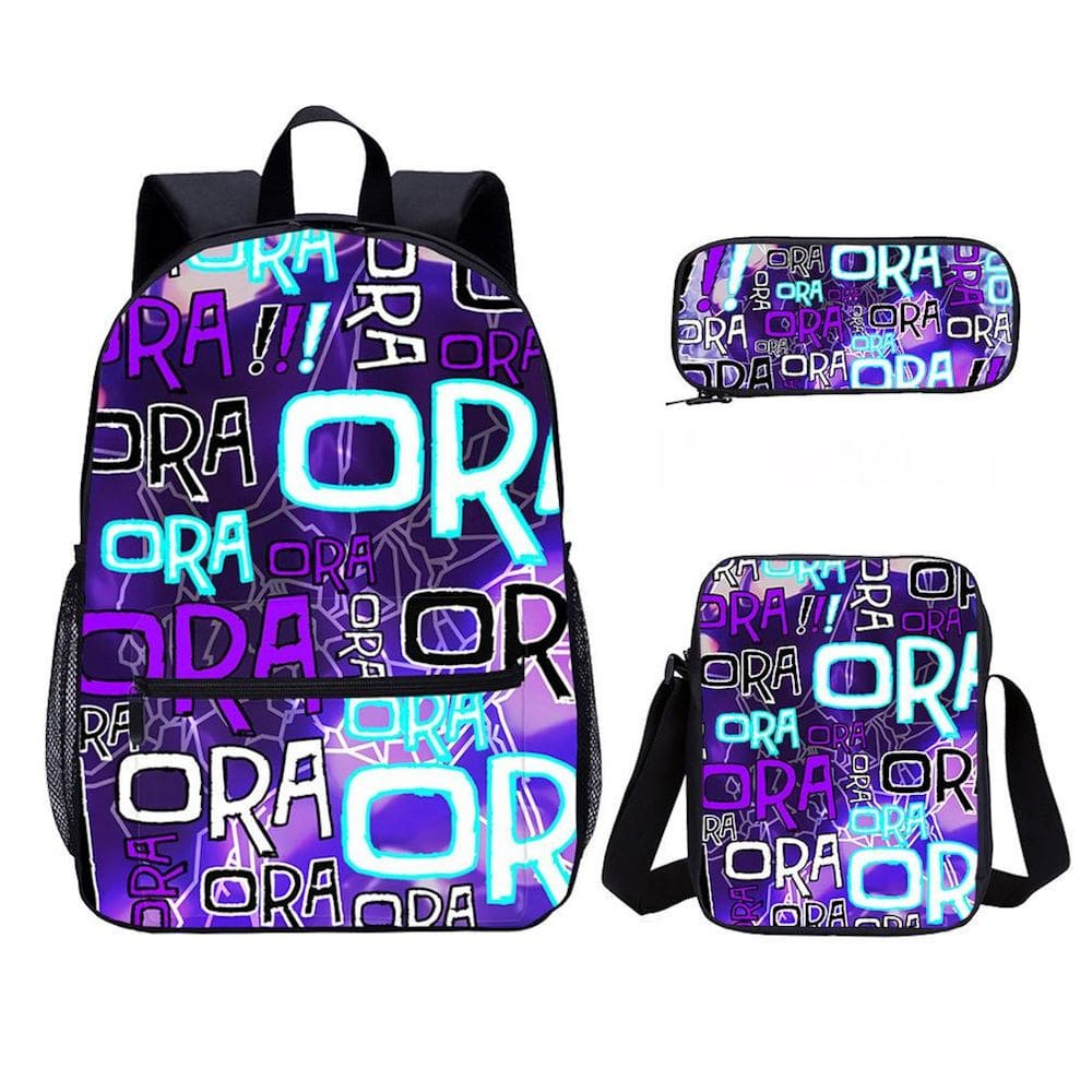 Conjunto de mochilas Jojo`s Bizarre Adventure Anime School