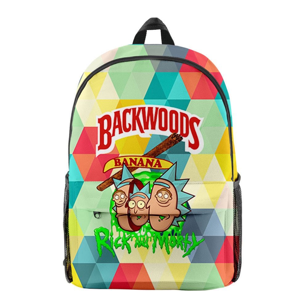 Mochila Backswoodsss Anime School para crianças em poliéster