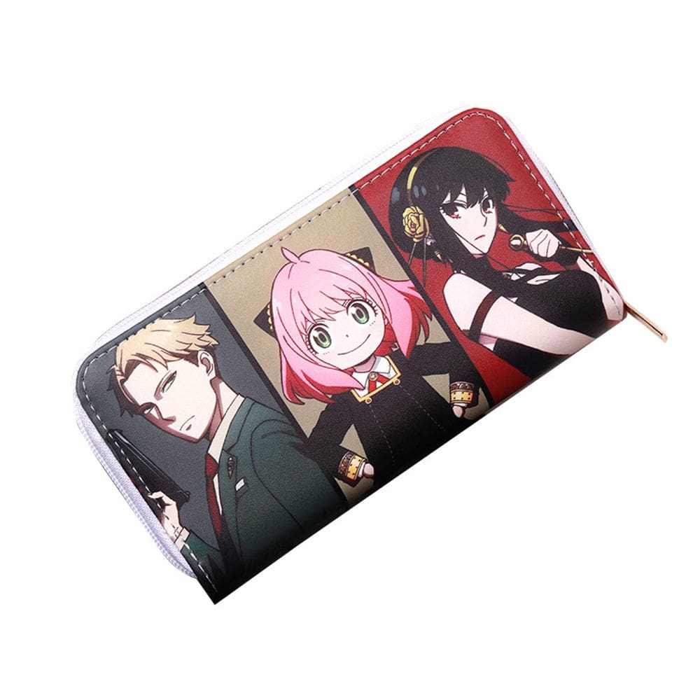 Wallet Spys Family Anyas Forgers Personagens de anime Slim BiFo