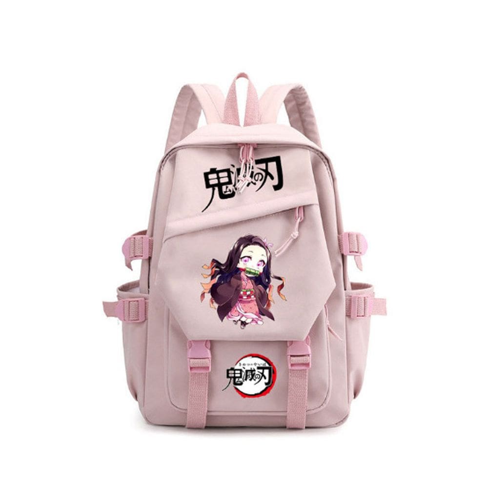 Mochila escolar Demons Slayers Anime para nylon escolar