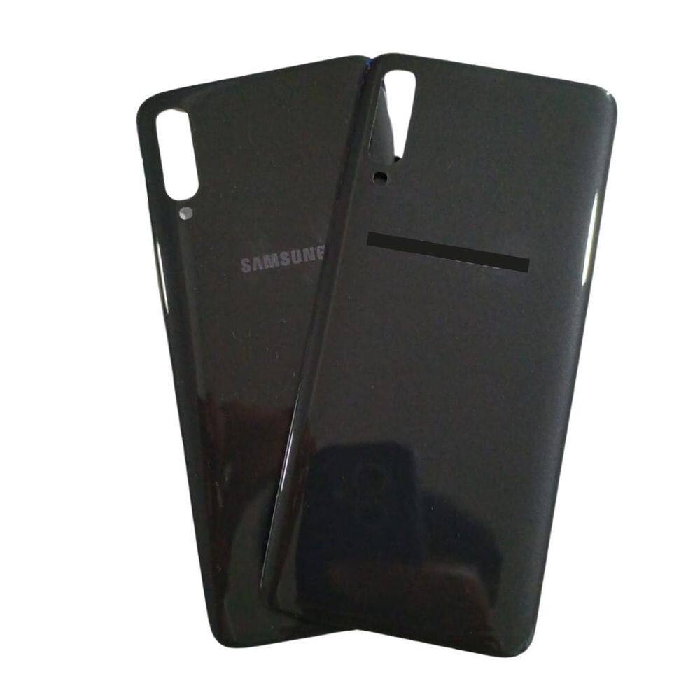 Tampa Traseira Compatível Com A70 A705 Sem Lente Cor Preta