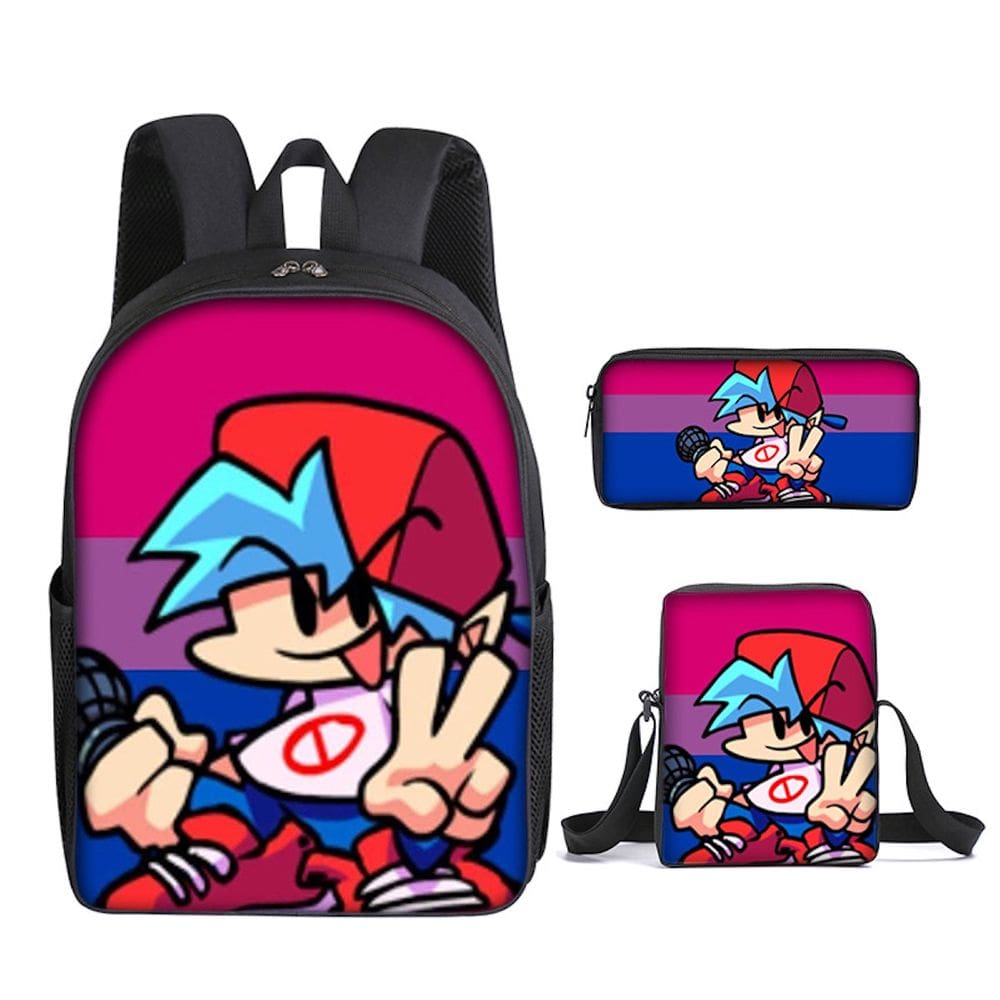 Conjunto de mochilas Friday Night School de 3 peças para crianças
