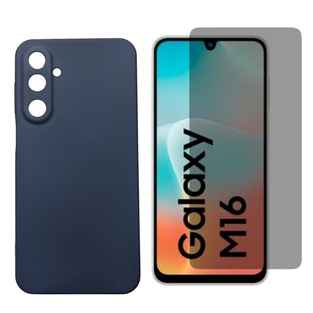 Capa Compativel Para Samsung M16 + Pelic. Privativa Hidrogel