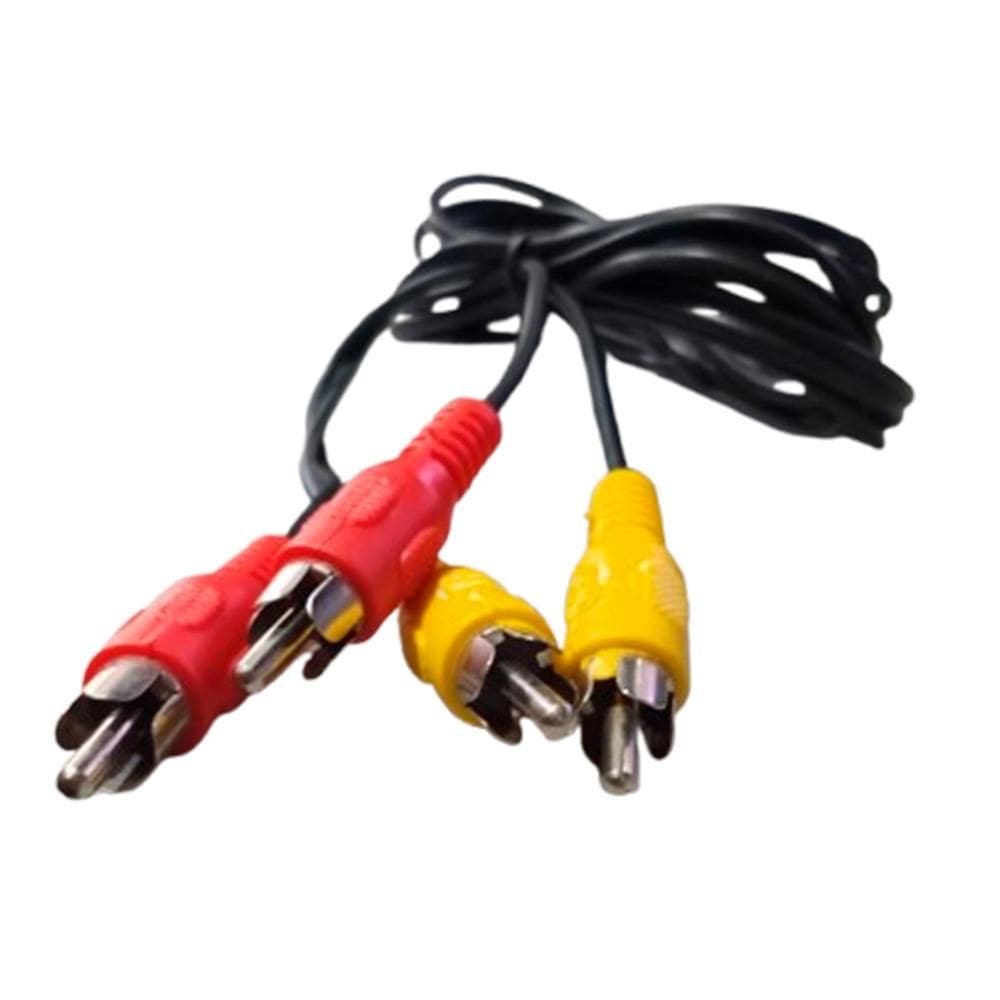 Cabo Rca 2 Macho Para 2 Macho 1M Áudio E Vídeo