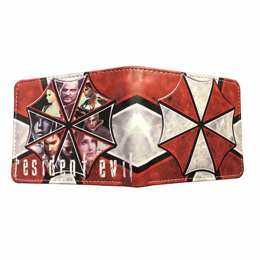 Personagens de anime Wallet Resident Evil Umbrella Corporation