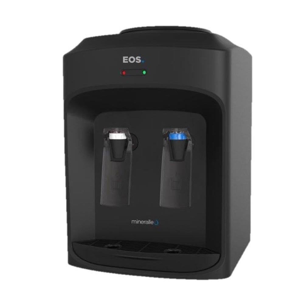 Bebedouro de Garrafão EOS Mineralle Preto EBE01P 220V