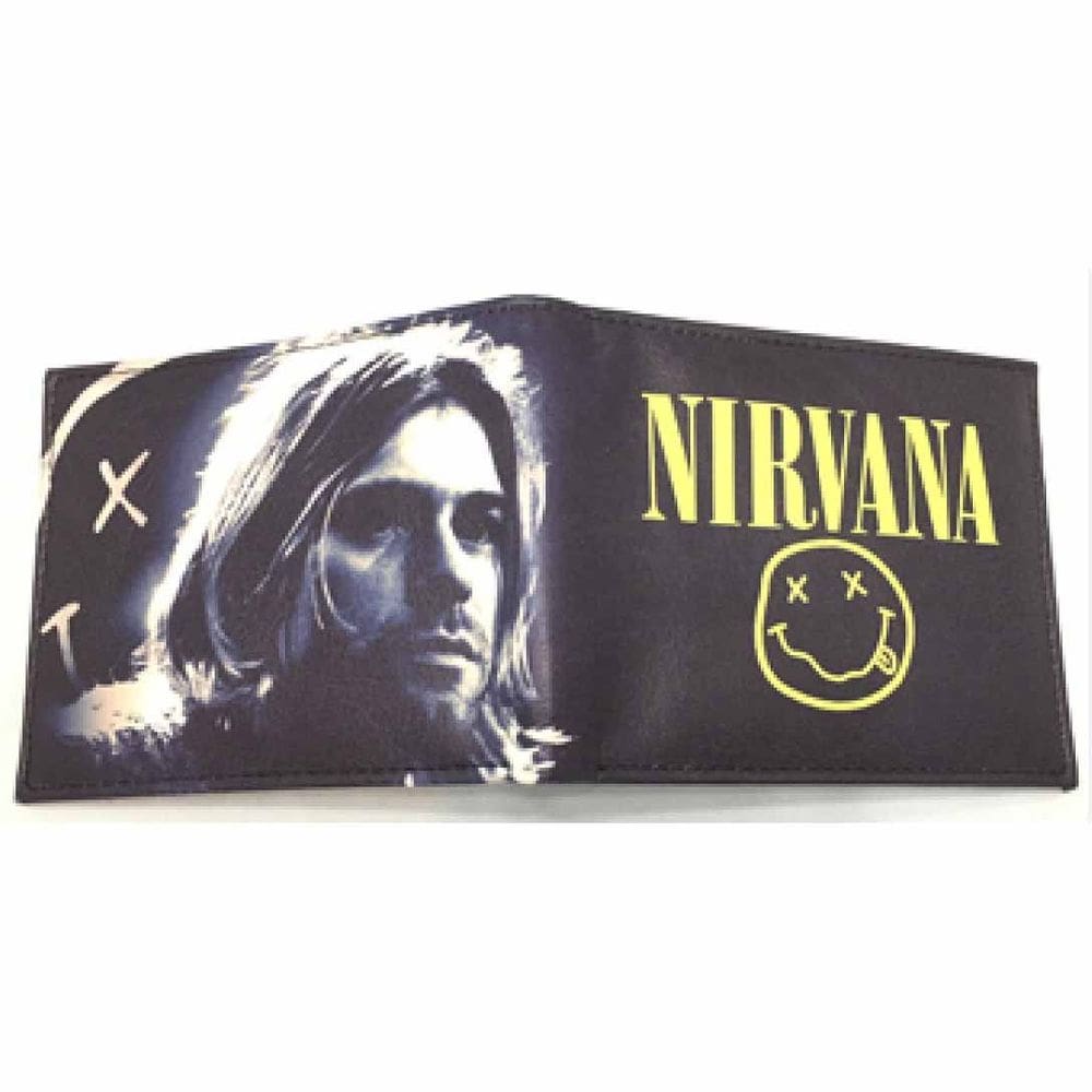 Carteira Nirvanas Anime Characters Slim BiFold Multi PU
