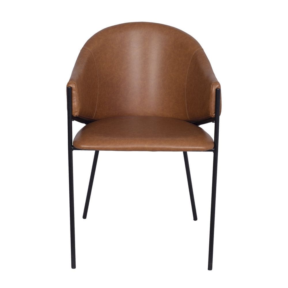 Cadeira para Sala de Jantar 53cm X 81cm Gila Caramelo