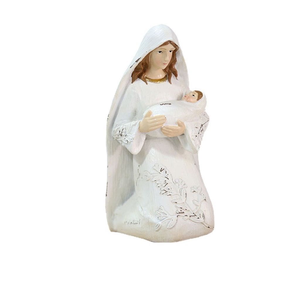 Estatueta religiosa Estátua de Santo Jesus Cristo em resina 19,2 cm