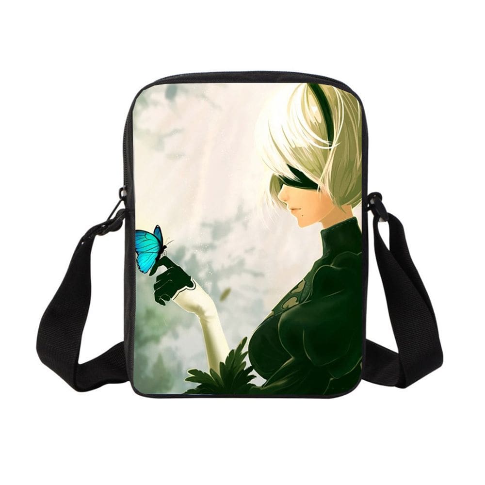 Bolsa de mensageiro Niers Automatas Yor não tem 2 tipos B de anime