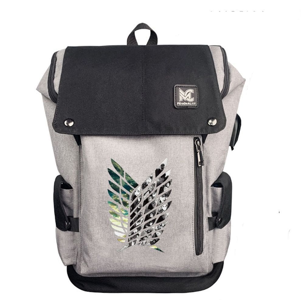 Mochila Anime Attacks Ons para mochila escolar infantil