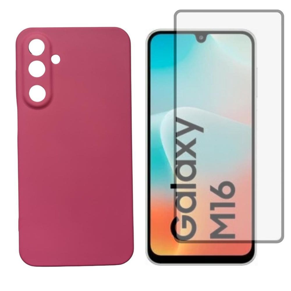 Capa Capinha Compativel Para Samsung M16 5G + Pelicula Vidro