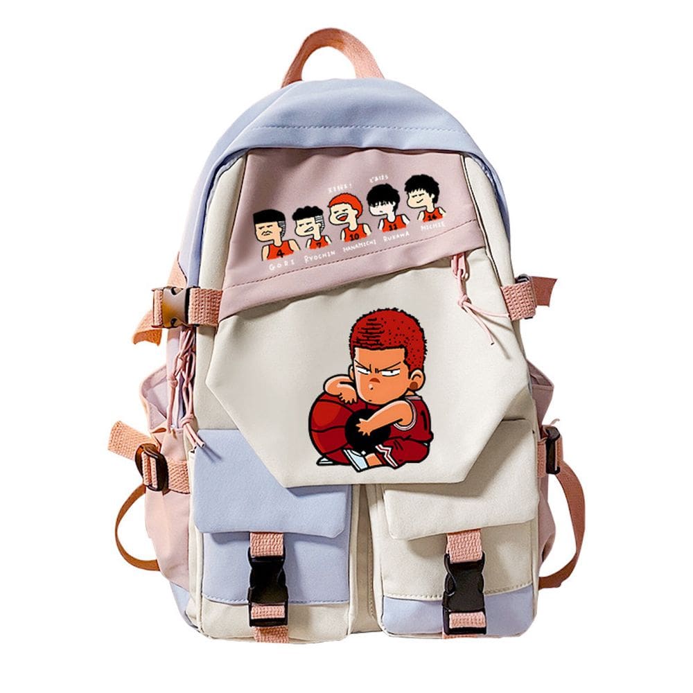 Mochila escolar Anime Slam Dunks Sakura para crianças