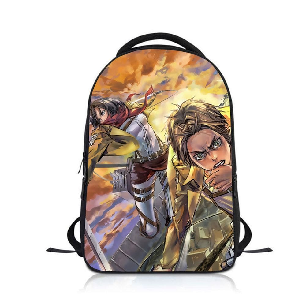 Mochila escolar Attack On Titan Anime para crianças