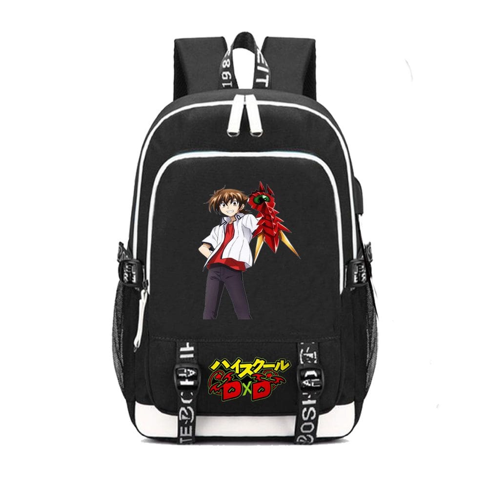 Mochila Devil High School Kids School Oxford 30x15x44cm