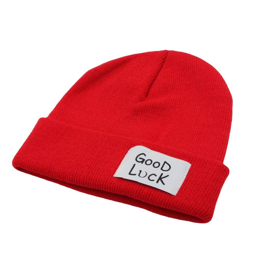 Chapéu de malha Undeads Unluck Good Luck Anime Winter Beanie