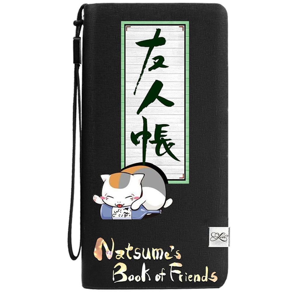 Carteira Natsumes Friends Anime Characters Slim BiFold