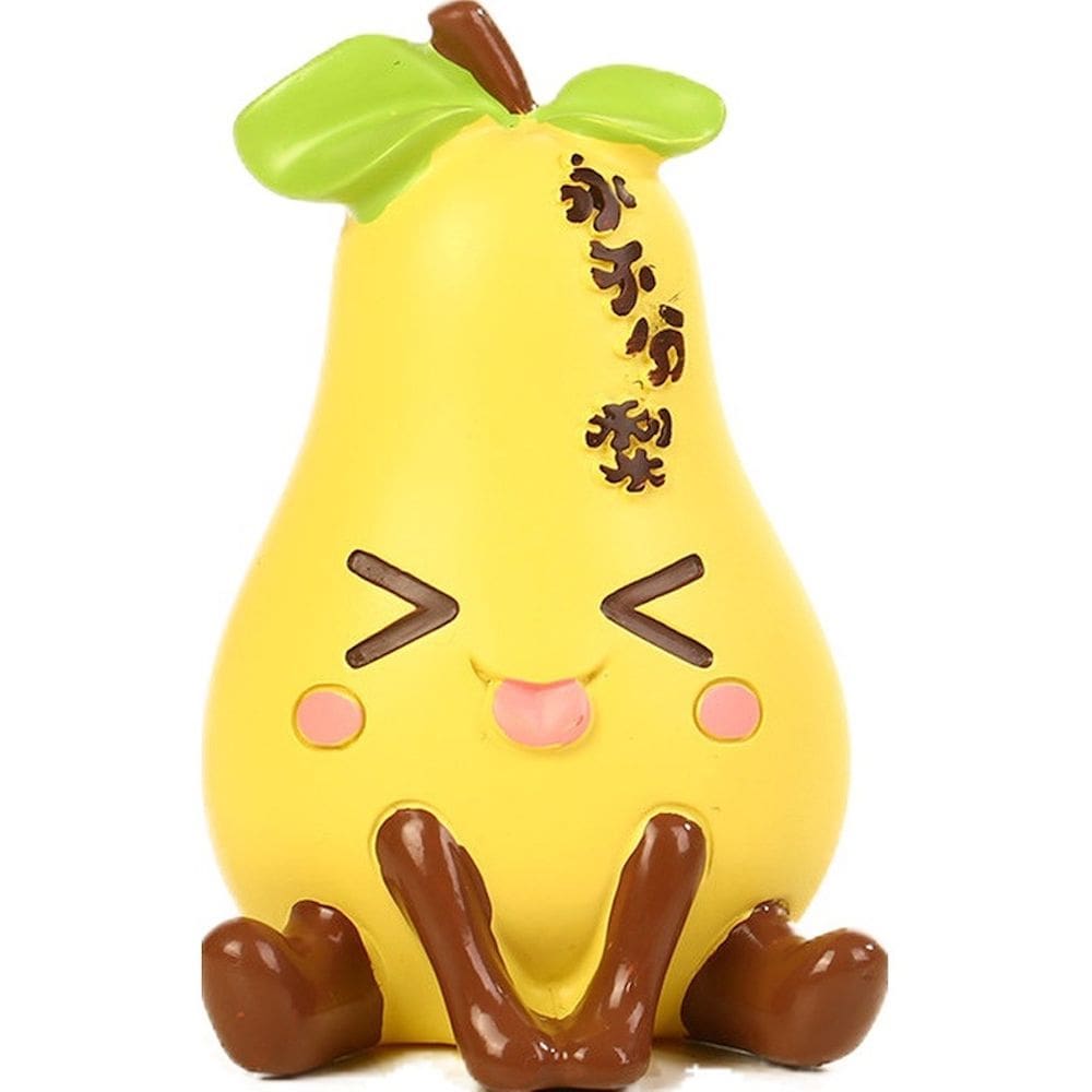 Piggy Bank Cartoon Pear para crianças Coin Money Box Money Bank