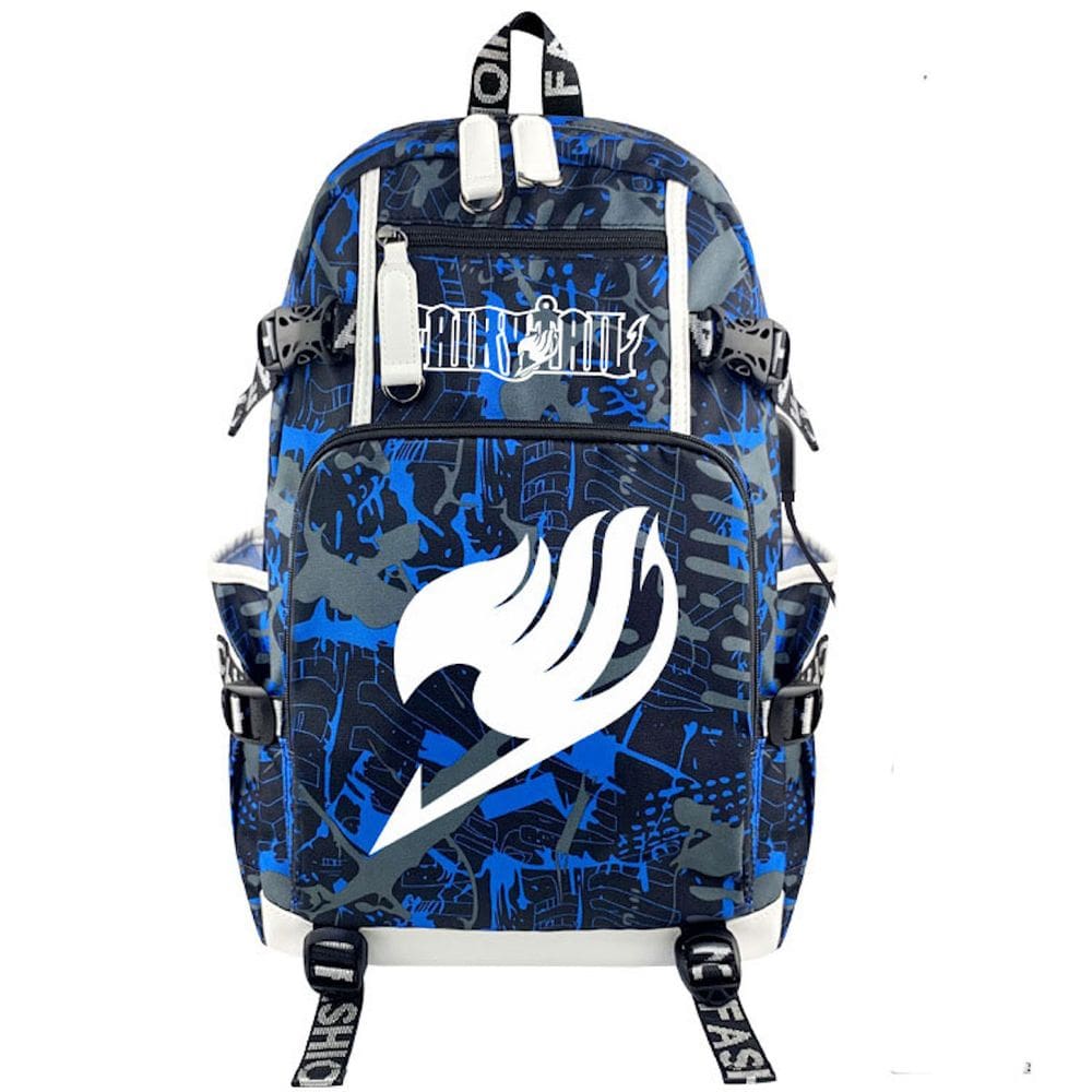 Mochila escolar Fairys Tails Anime para crianças 35x20x47cm