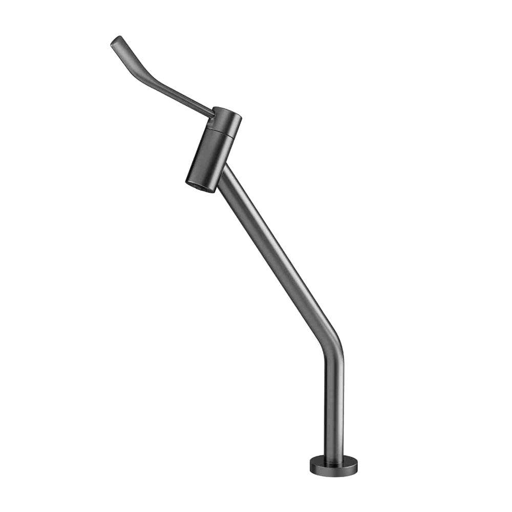 Torneira Docol Nova Benefit 90011921070 com Alavanca de Bancada Grafite Escovado