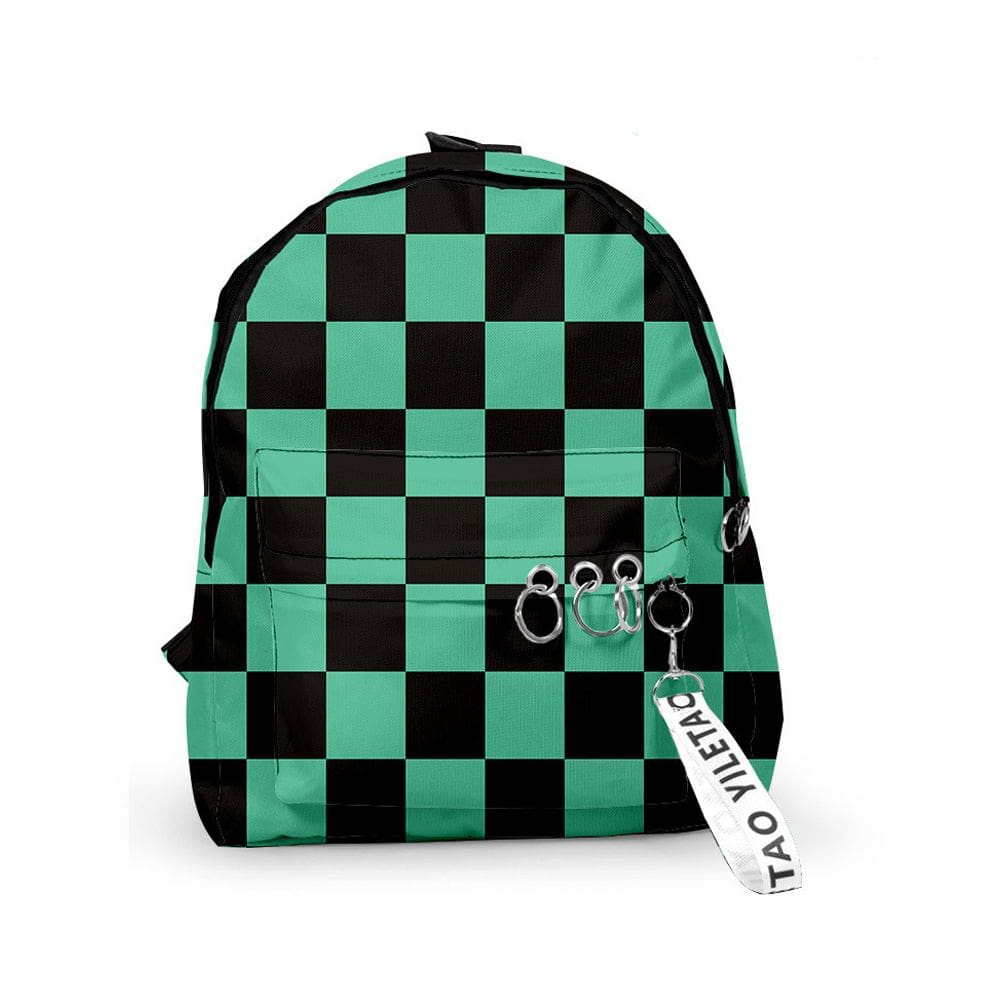 Mochila Demons Slayers Kamado Tanjirou para escola infantil