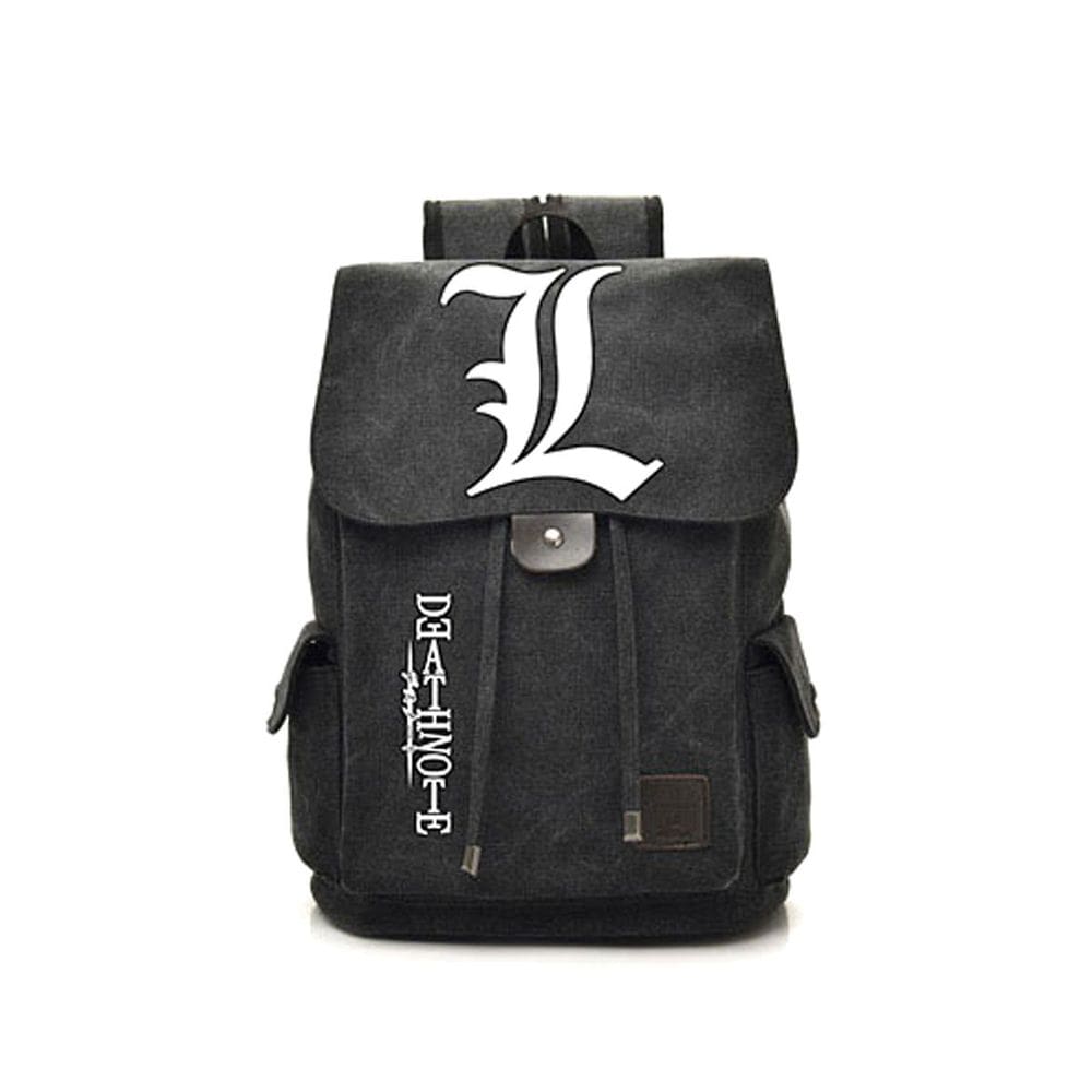 Mochila Deaths Notes Anime School Bag Nylon 29x15x40cm
