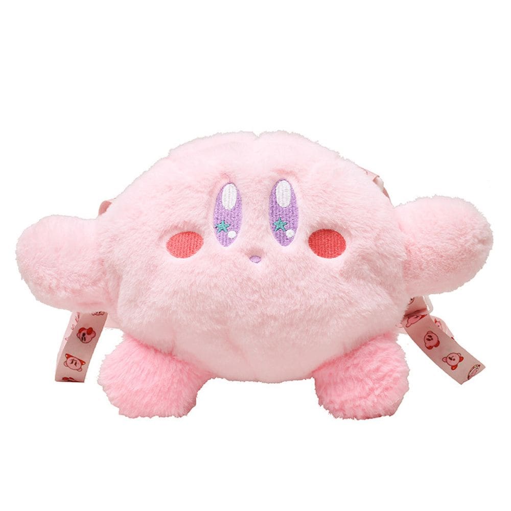 Bolsa Messenger Star Kirbys Anime Plush para crianças de 2 a 10 anos