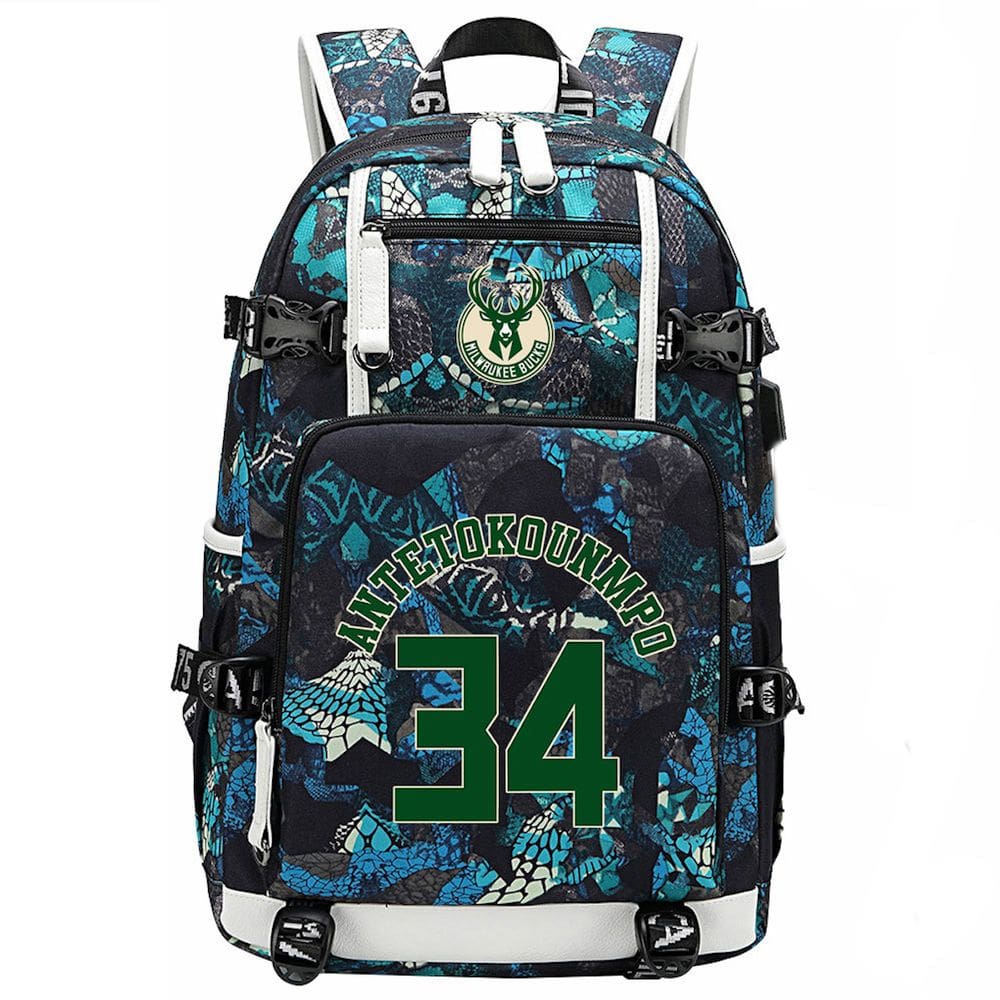 Mochila escolar infantil Antetokounmpos 34 Oxford 750g