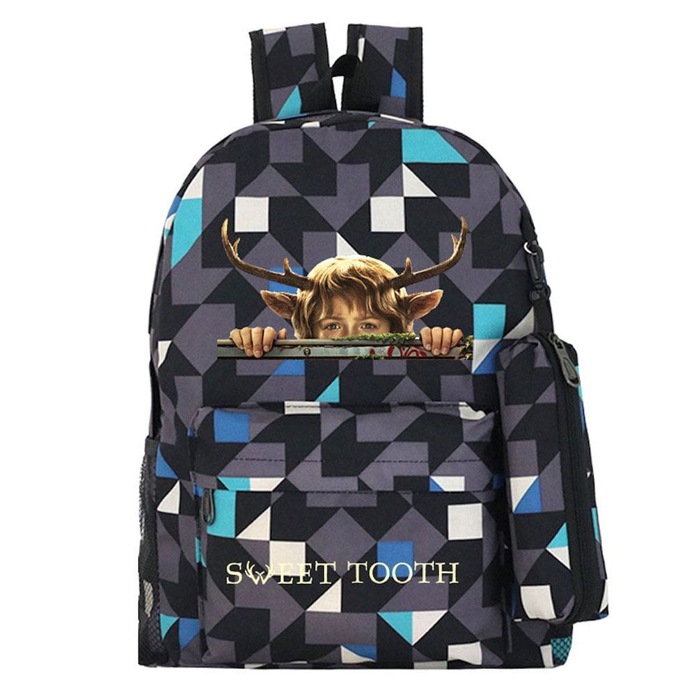 Mochila escolar Sweet Tooth Kids B Anime Poliéster 32x12x43cm