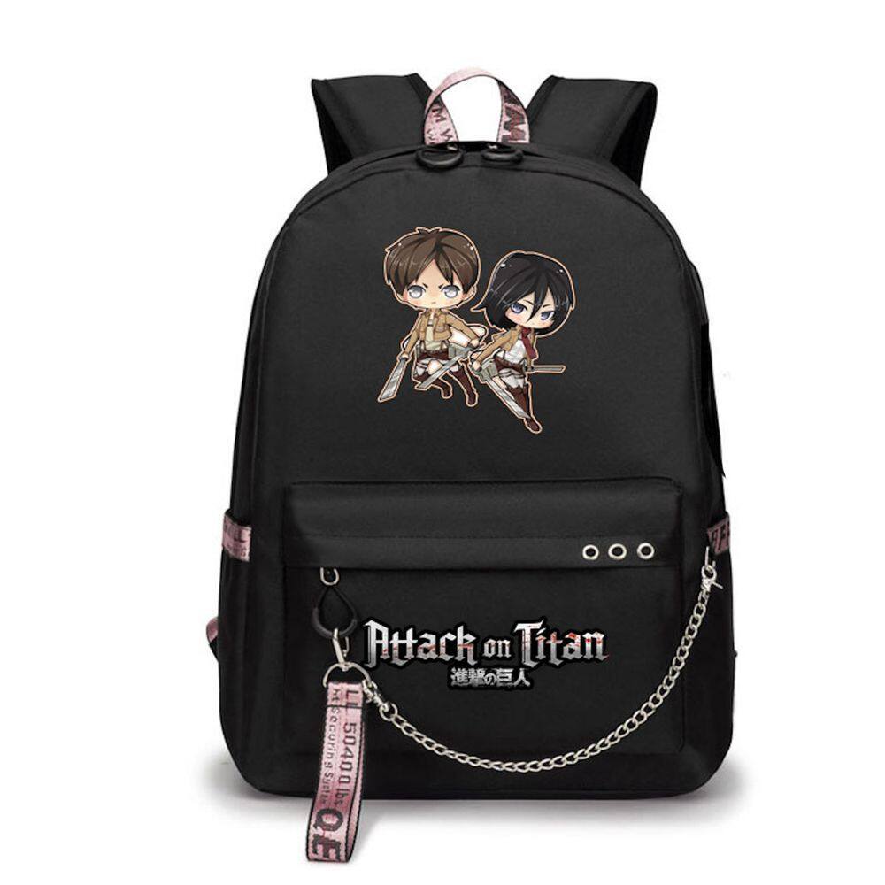 Mochila Attacks Ons Titans Oxford Hi Waterproof 45cm