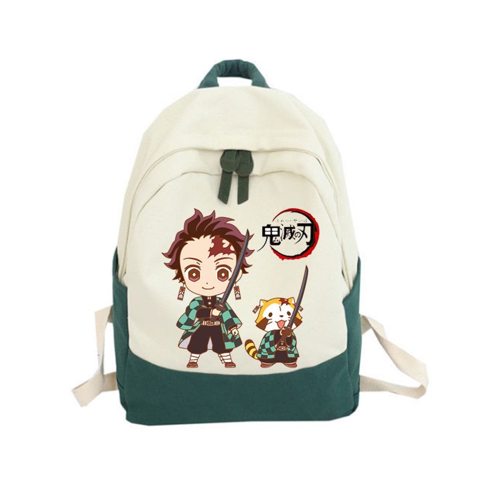 Mochila escolar de anime Demons Slayers Kids Cotton 370g