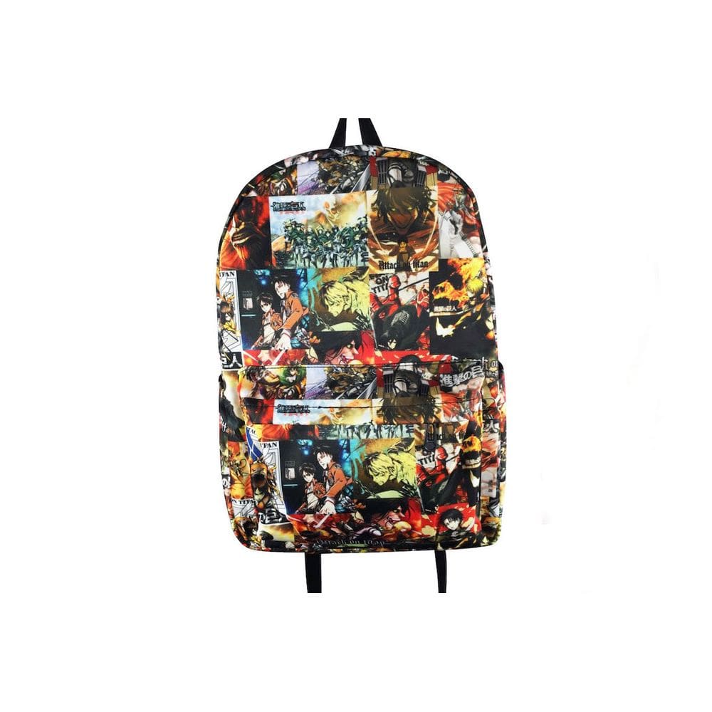 Mochila escolar Attack On Titan Anime Children PU 33x17x45cm