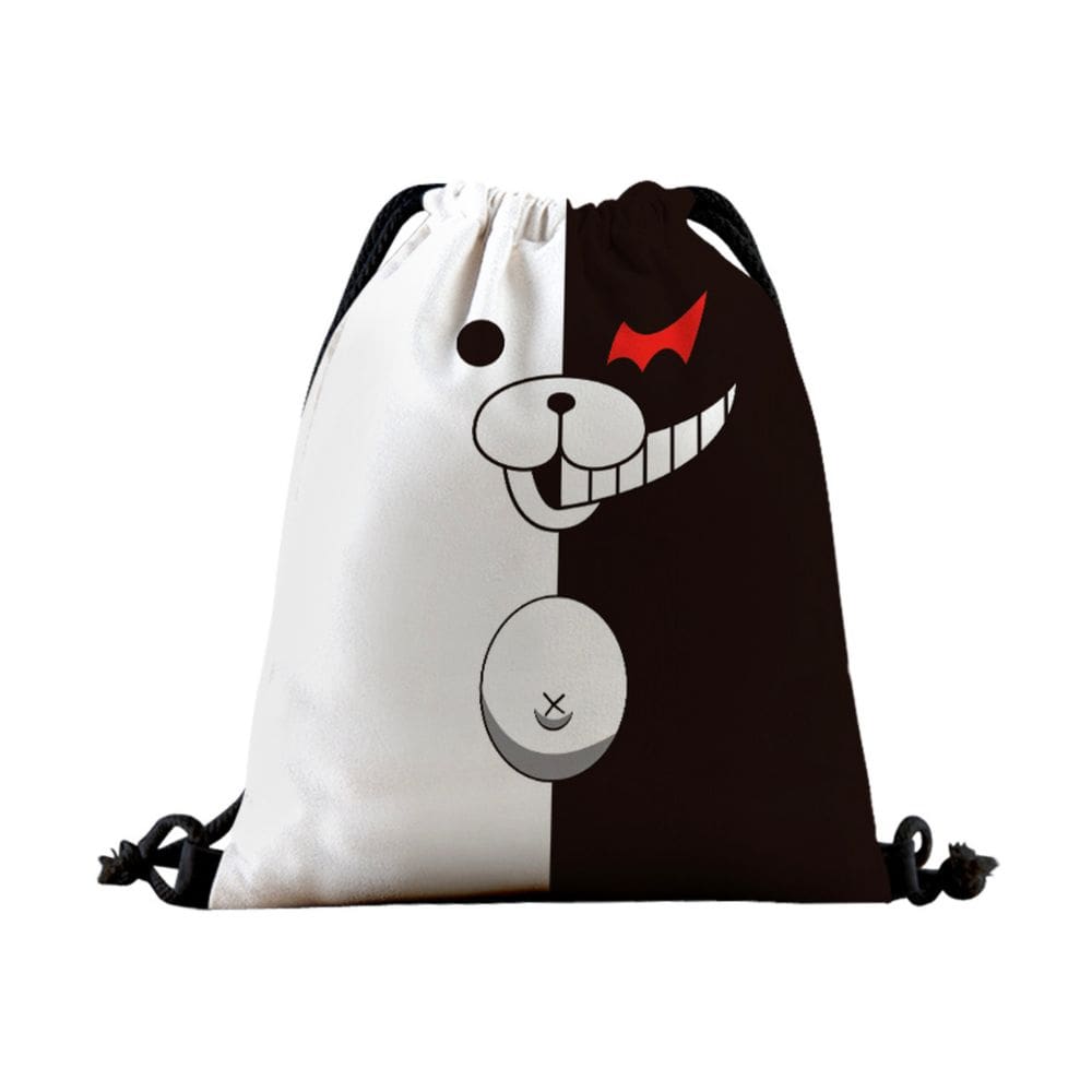 Bolsa com cordão Danganronpas Triggers Happys Havocs Monokumas