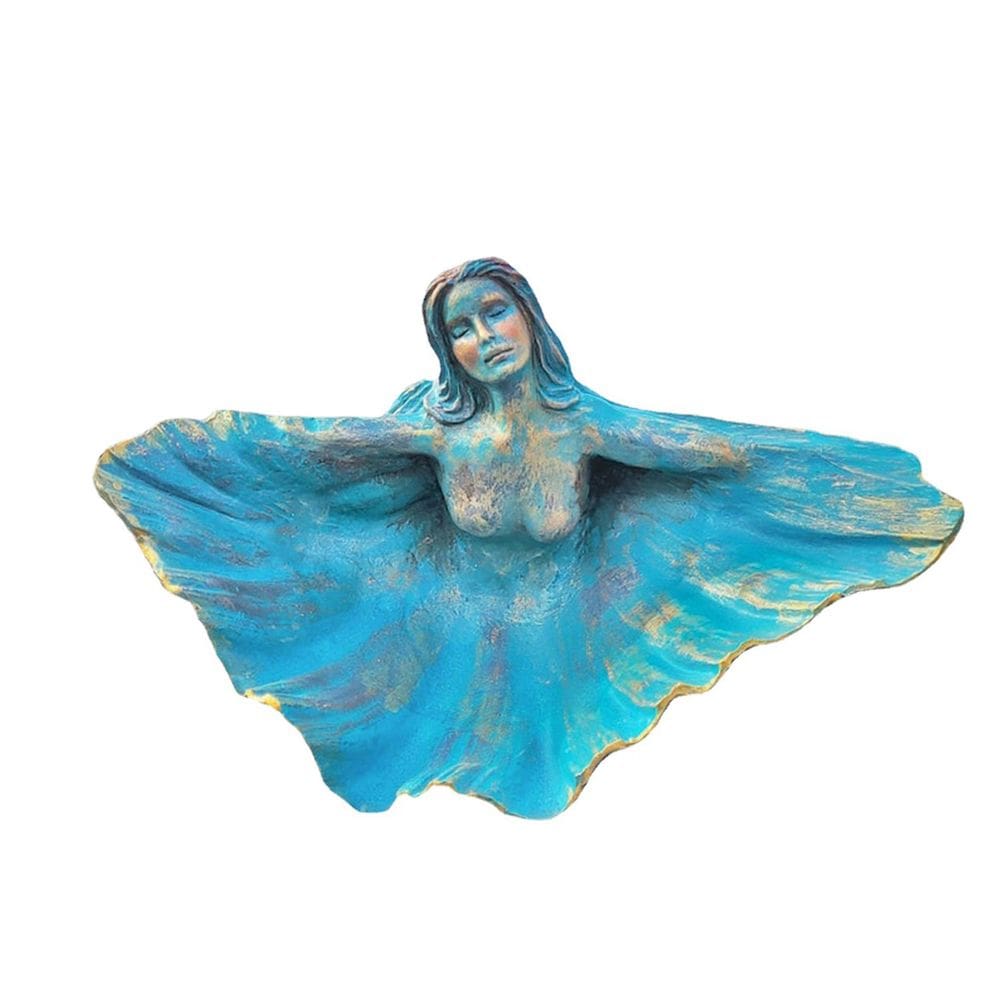 Altares de escultura em forma de tigela, espíritos, estatueta de resina, artesanato