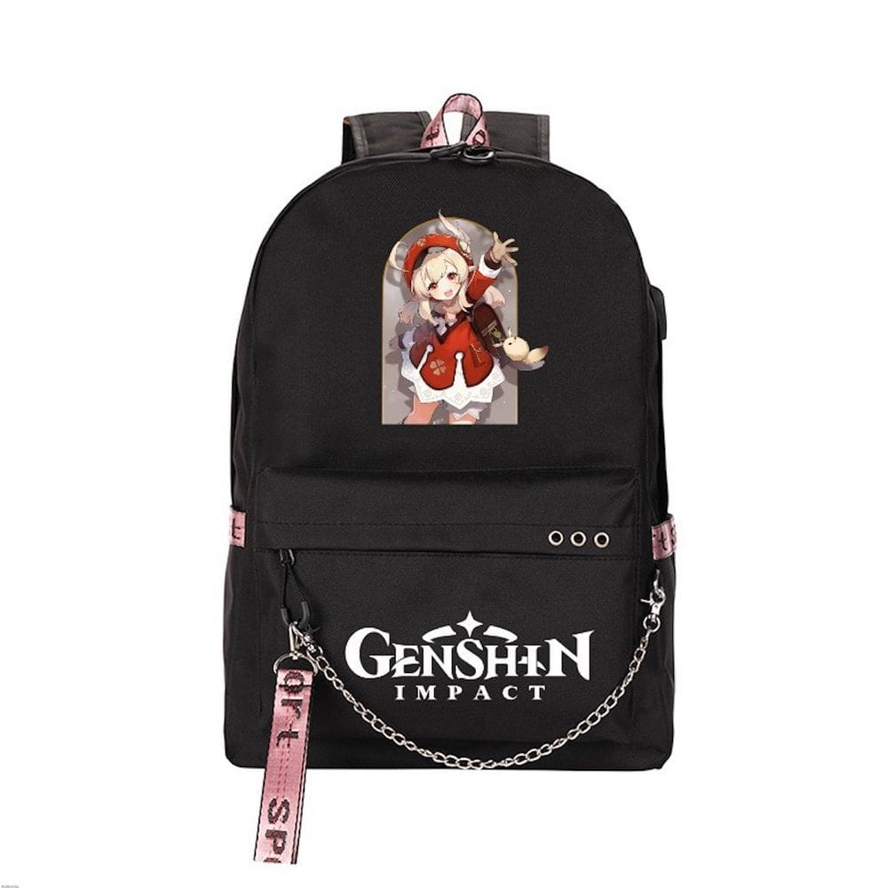 Mochila escolar Genshins Impacts K para crianças