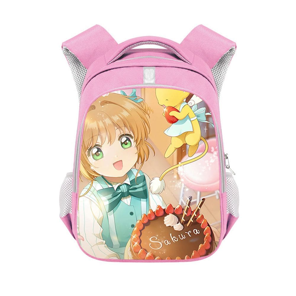 Mochila Cards Captors Kids School Mochila 26x13x36cm Poliéster
