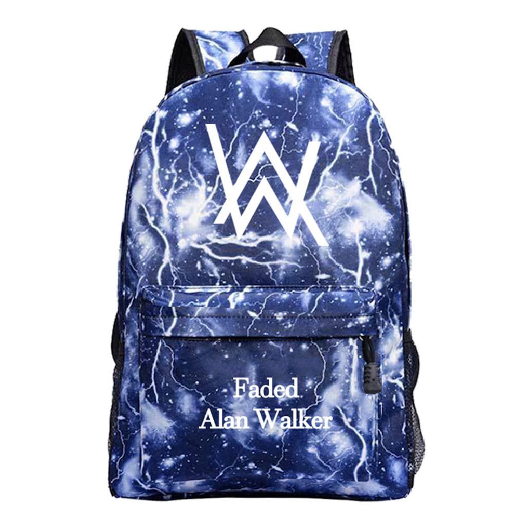 Mochila escolar Alans Walkerss Kid Anime para crianças